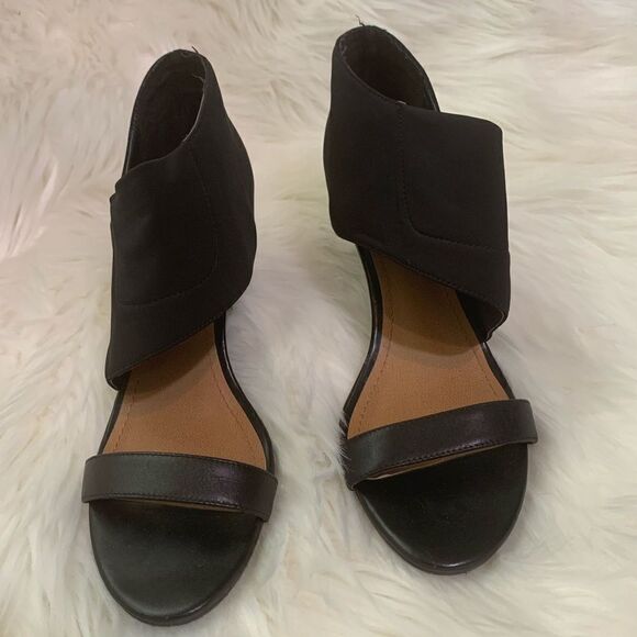 14th & Union black wedges, size 8 1/2 - Picture 2 of 14